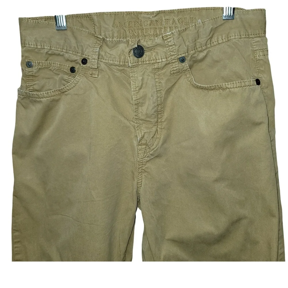 American Eagle Men's Slim Straight Chino Jean Pants 28/30 Minimalist School Work